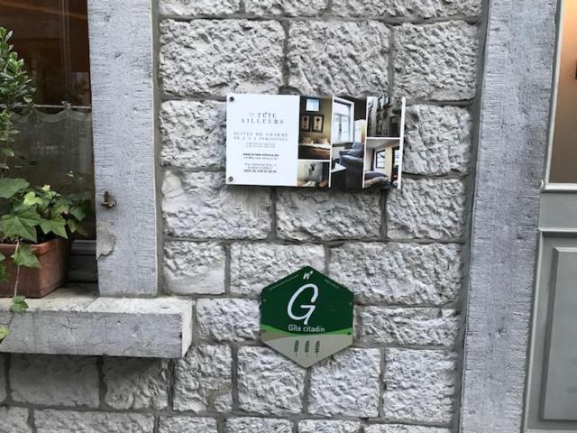 Hotel La Tete Ailleurs Durbuy Exterior foto